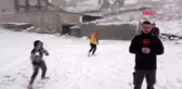 Bolu'nun yüksek kesimlerinde yoğun kar yağışı