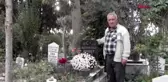 İzmir-köy mezarlığını çiçek bahçesine çevirdi
