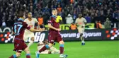 Trabzonspor ile Galatasaray 1-1 berabere kaldı