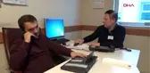 Bursa-görme engelli santral memurunun hafızası, telefon rehberi gibi