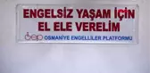 Osmaniye tekerlekli sandalyede engellilerle basketbol oynadılar