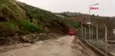 Manisa uçurumda mahsur kalan işçiyi itfaiye kurtardı