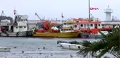 Tekirdağ'da balıkçılar fırtına nedeniyle denize açılamadı
