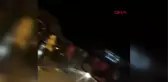 Trafik magandalarının arnavutköy'de caddeyi kapatıp drift yapması kamerada