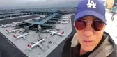 Amerikalı oyuncu Robert Davi'den İstanbul Havalimanı'na övgü