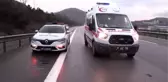 Anadolu Otoyolu'nda iki otomobil çarpıştı: 4 yaralı