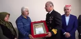 Mersin şehit mustafa korkmaz'ın anne ve babasına 'şehadet belgesi'