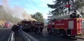 Muğla gıda yüklü tır alev alev yandı