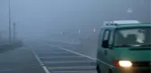 Bolu Dağı'nda sis etkili oluyor