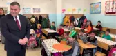 Başkan Demirbaş, öğrencilerle 