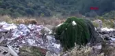 İzmir kaçak moloz dökülen alanda asbeste rastlandı