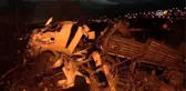 Şarampole devrilen tırın sürücüsü öldü