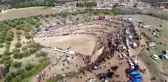 Turgutlu'da deve güreşi festivali ilgi gördü