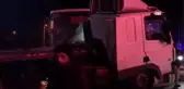 Yolcu otobüsü ile kamyonet çarpıştı: 2 yaralı