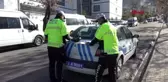 Batman trafik polisi, eşine ceza yazdı