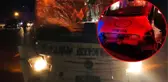 Otobüsle hafif ticari araç kavşakta çarpıştı! Karı koca hayatını kaybetti