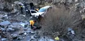 Otomobil uçuruma yuvarlandı: 1 ölü 3 yaralı