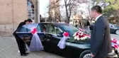 Genç çiftin lüks gelin arabası hayalini belediye başkanı gerçekleştirdi
