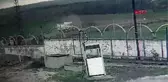 Tekirdağ kamyonetle otomobilin çarpıştığı kaza güvenlik kamerasında