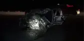 Aksaray otomobil tır'ın altına girdi 1 ölü, 4 yaralı
