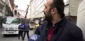 Lodosun uçurduğu çatının altında kalmaktan son anda kurtuldular (2)