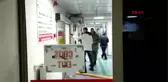 Elazığ hırsızın kaçmasını önlemek için üzerine oturdu