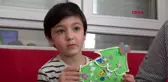 Antalya babasının yaptığı mekanizmayla yürümeyi öğrenen özge ilk karnesini alacak