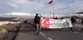 Sarıkamış şehitlerine sıfırın altında 10 derecede saygı nöbeti