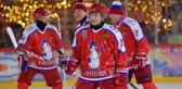 67 yaşındaki Rusya lideri Putin buz hokeyi oynadı