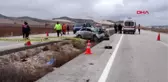 Burdur cenaze dönüşü kaza 1 ölü, 4 yaralı
