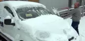 Eleşkirt'te kar yağışı