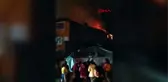Tokat'ta korkutan yangın