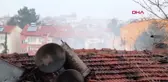 Burdur ev yangınında dumandan etkilenen 3 kişi hastanelik oldu