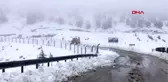Antalya'nın yüksek ilçelerinde kar yağışı