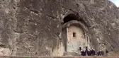 Aynalı Kaya Mezarı restorasyonla geleceğe aktarılacak