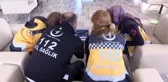 112 Acil Servis çalışanları AA'nın 