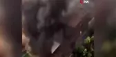 Şili'de göstericiler polise tahsis edilen kiliseyi yaktı