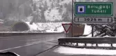 Bolu Dağı'nda kar yağışı etkili oluyor
