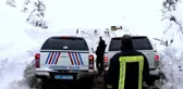 Çığ düşmesi sonucu kurtarılan 2 kişi hastaneye kaldırıldı (2)