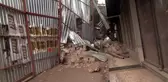 Beyoğlu'nda tadilat halindeki binada çökme meydana geldi