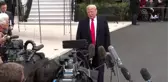 ABD Başkanı Trump, basın mensuplarına açıklamalarda bulundu