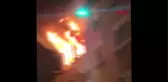 Beyoğlu'nda yabancı uyrukluların kaldığı binada korkutan yangın