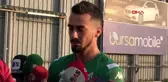 Spor bursasporlu oyuncular emirhan aydoğan ve çağlar şahin akbaba açıklamalarda bulundu