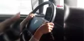 10 yaşındaki oğluna tır kullandıran babaya gözaltı