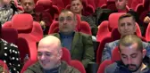 Antalya valisi ve protokolü 'türkler geliyor' filmini izledi