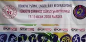 İşitme Engelliler Serbest Güreş Türkiye Şampiyonası sona erdi