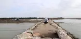Denizde kaybolan bekçiyi arama çalışmaları sürüyor