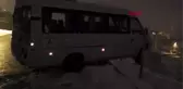 Tokat seyir halindeki minibüsün sürücüsü kalp krizi geçirip öldü