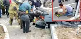 Kazada yaralanan hamile eşinin yanından bir an olsun ayrılmadı
