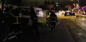 Kütahya virajda savrulan otomobil, karşı şeritte minibüsle çarpıştı 9 yaralı